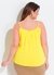 Blusa de Alça Amarela Plus Size na internet
