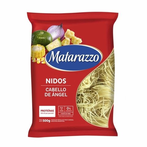 Fideos Matarazzo 500 gr Nidos Cabello de Angel