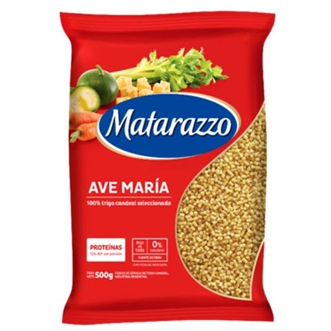 Fideos Matarazzo Ave María 500 gr