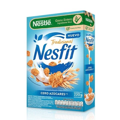 Cereal Integral Nesfit 220 gr Tradicional Sin Azucar