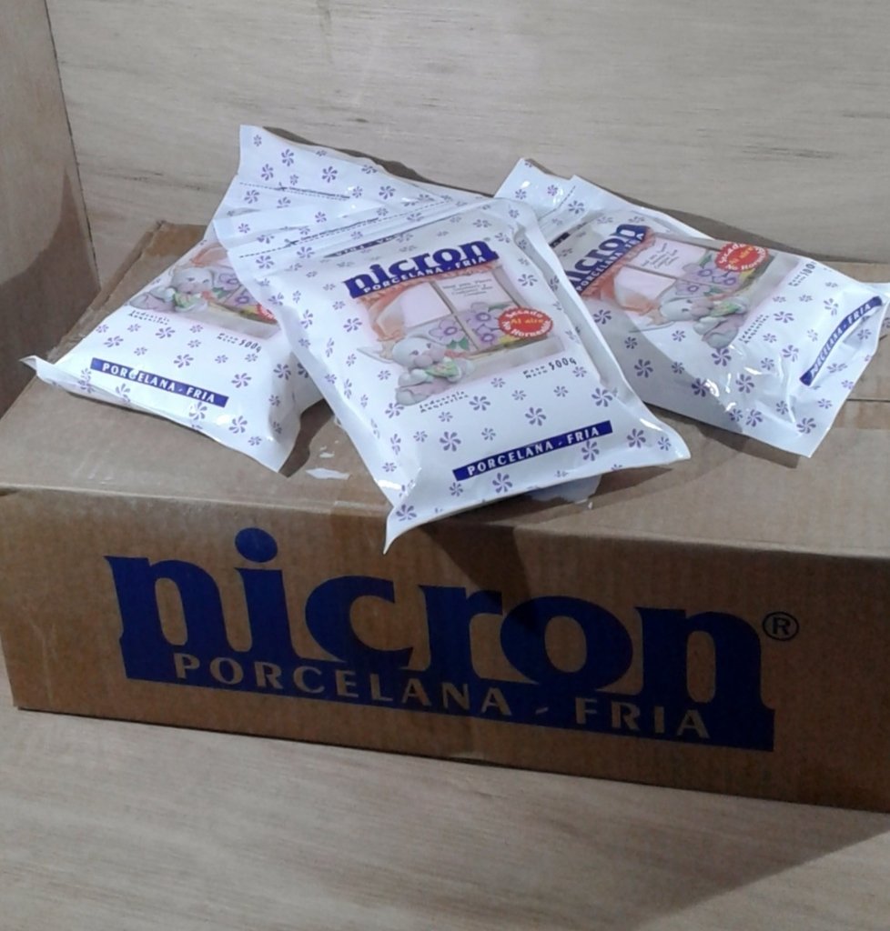 Porcelana Fria Tradicional Nicron xCaja20 un de 500gr (Artistica