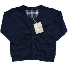 CHALECO ABOTONADO AZUL MARINO - comprar online