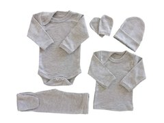 AJUAR 5 PIEZAS GRIS
