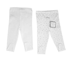 PACK PANTY BLANCA-ESTRELLAS GRIS