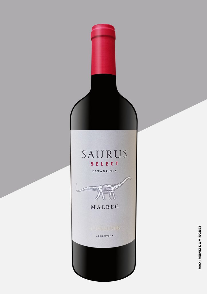 Saurus Select Malbec cc Patagonia Argentina (Familia Schroeder)