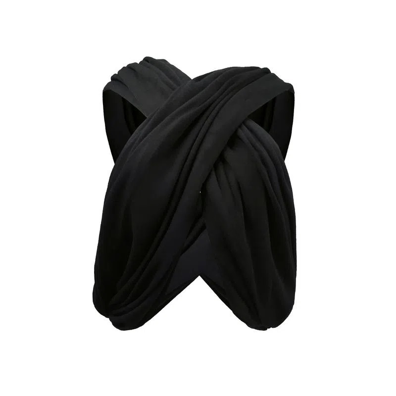 Sling Wrap para bebê em suedine Preto Pati Nicki - Up Baby