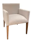 Silla Vestida Baja con apoyabrazos