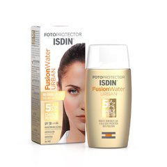 Isdin fotoprotector solar fusion water URBAN X 50 ml