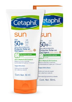 Cetaphil SUN Ultra Mate Oil Control Con Color FPS50+ x 50ml