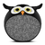 PARLANTE SOUL PETS BUHO NEGRO