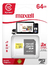 MEMORIA 64 GB 4K- ULTRA HIGH SPEED 3- MAXELL