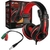 AURICULAR GAMER CON LUZ Y CONTROL DE VOLUMEN NOGA STORMER - ST819