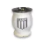 MATE ACERO COPITA GRABADO BLANCO MORENO
