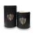 SET LATAS YERBERA+AZUCARERA GRABADAS NEGRO UNION