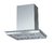 Coifa Ilha Arix Brisa ARX02I060I Inox e vidro 60cm