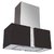 Coifa Ilha Venturi Murano K5504IT Inox e vidro preto 76cm - comprar online