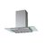 Coifa Ilha Arix Brisa ARX02I080I Inox e vidro 80cm