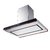 Coifa Ilha Cuisinart Arkton 4092540004 Inox e vidro preto 90cm 220V