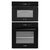 Forno Elétrico Elettromec Vetro 67L FM-DG-60-VT-2TNA Vidro preto 60cm 220V + Micro-ondas Combinado Embutir Elettromec Vetro Flat 40L FMC-FR-40-VT-3-2TNA Vidro preto 220V Obs.: Este conjunto não pode ser vendido separadamente