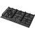 Cooktop Gás DeBacco Montreal 5Q 20.07.41109 Vidro preto 90cm 220V