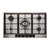 Cooktop a Gás Cuisinart Casual Cooking 5 Queimadores P950STXL 4092840010 Inox 90cm 220V