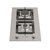Dominó Gás Elettromec Quadratto 2Q DG-2Q-30-XQ-3ZEA Inox 30cm Bivolt - comprar online