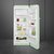 Refrigerador Smeg Anos 50 Frost Free 1 Porta 270L FAB28RPG5 Verde 220V Abertura para direita - Emporio da Cozinha