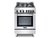 Fogão Gás Elanto Professionale 4Q LNTC64GPROX2 com forno gás 60cm Inox