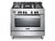 90 - Fogão Elanto Professionale 90cm com forno elétrico.LNTC95MPROX2