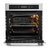 Conjunto Elettromec Forno Sole 67L FM-DG-60-SL-2TNA + Micro-ondas Sole Flat 40L FMC-FR-40-SL-2TNA Inox 60cm - Emporio da Cozinha