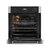 Forno Elétrico Elettromec Nero 56L FM-EL-60-NR-2XBB Inox e vidro preto 60cm - comprar online