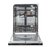 Lava Louças Emb. Gorenje Ora-Ïto White 16Serv. GV60ORABBR + DFD720ORAW Vidro branco / Puxador em alumínio escovado 60cm - comprar online