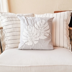 ALMOHADON MONSTERA 50x50