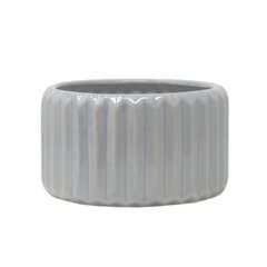 MACETA TELMA GRANDE GRIS