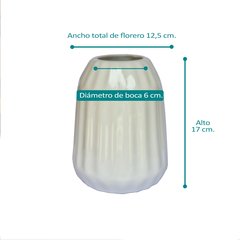 FLORERO BLANCO - comprar online