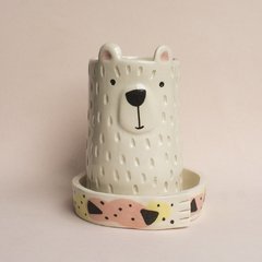 MACETA OSITO ROSA - comprar online