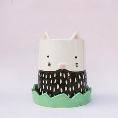MACETA GATITO NEGRO