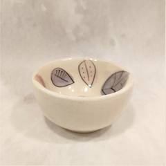 MINI BOWL HOJAS FACETADO