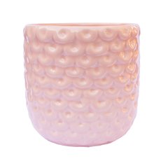 MACETA PIÑA ROSA