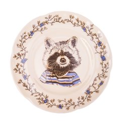 PLATO DE POSTRE MAPACHE