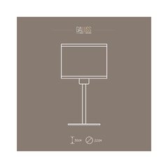 Lampara de mesa platil con pantalla - comprar online