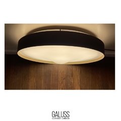 PLAFON LED GRIS Y ORO FUS