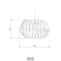 COLGANTE ARTESANAL - Distribuidora Galuss ®