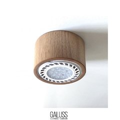 Plafon madera torneada p/AR111