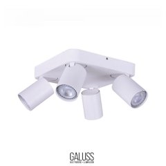 Plafon aluminio 4 cabezales