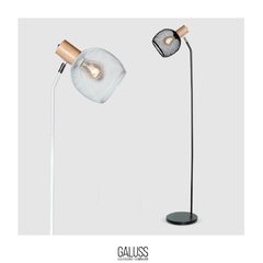 LAMPARA DE PIE METALICA - Distribuidora Galuss ®
