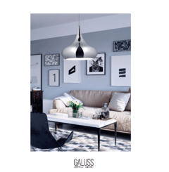 COLGANTE METALICO CROMO - comprar online