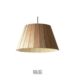 Colgante en madera artesanal