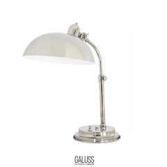 Lampara de mesa, niquelada