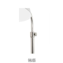 Lampara de mesa, niquelada - comprar online